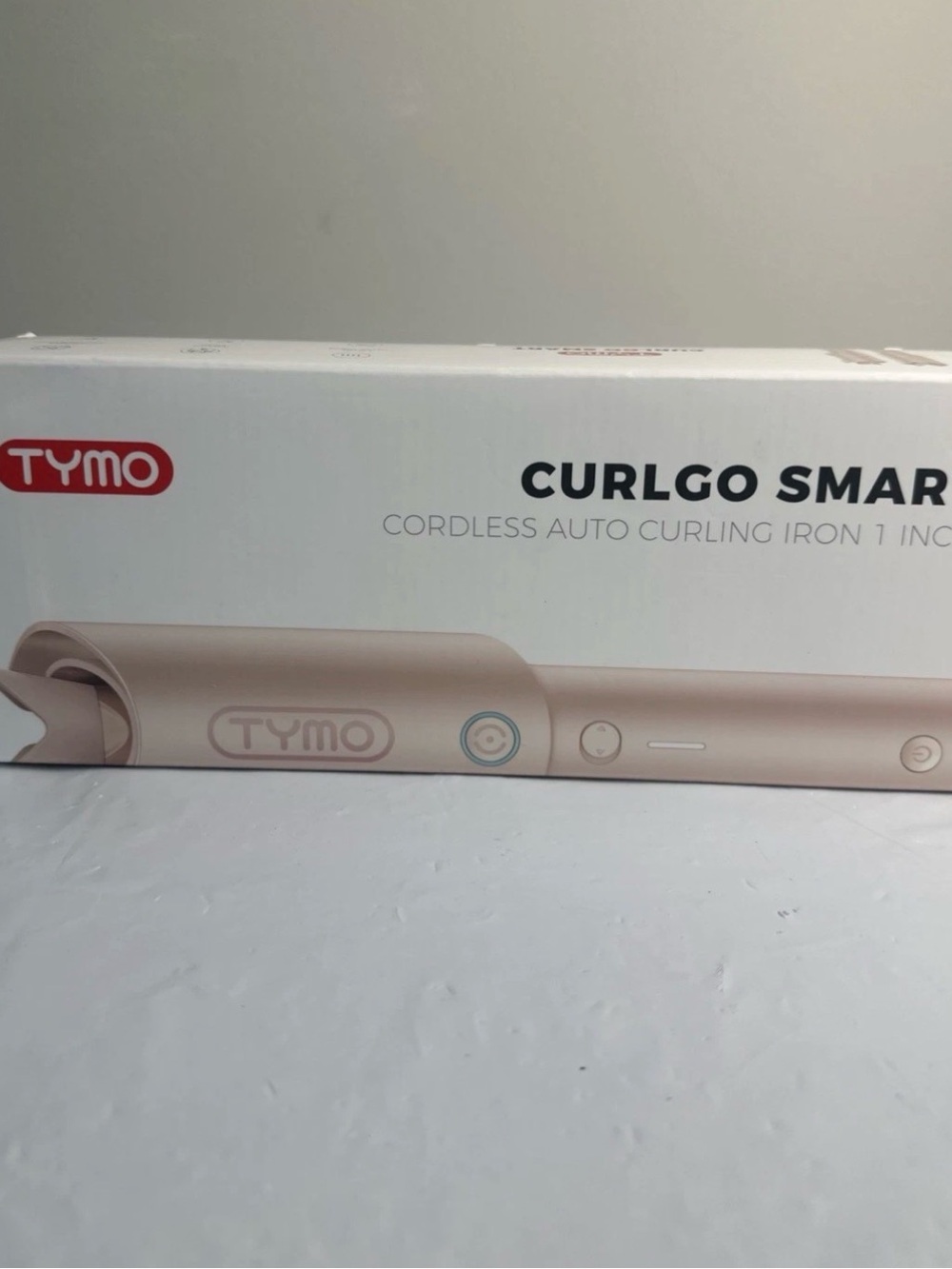 TYMO CurlGo Smart Cordless Auto Curling Iron - Rose Gold
